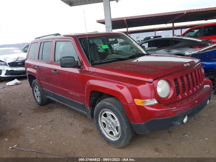 2014 JEEP PATRIOT SPORT - 1C4NJRBB8ED792520
