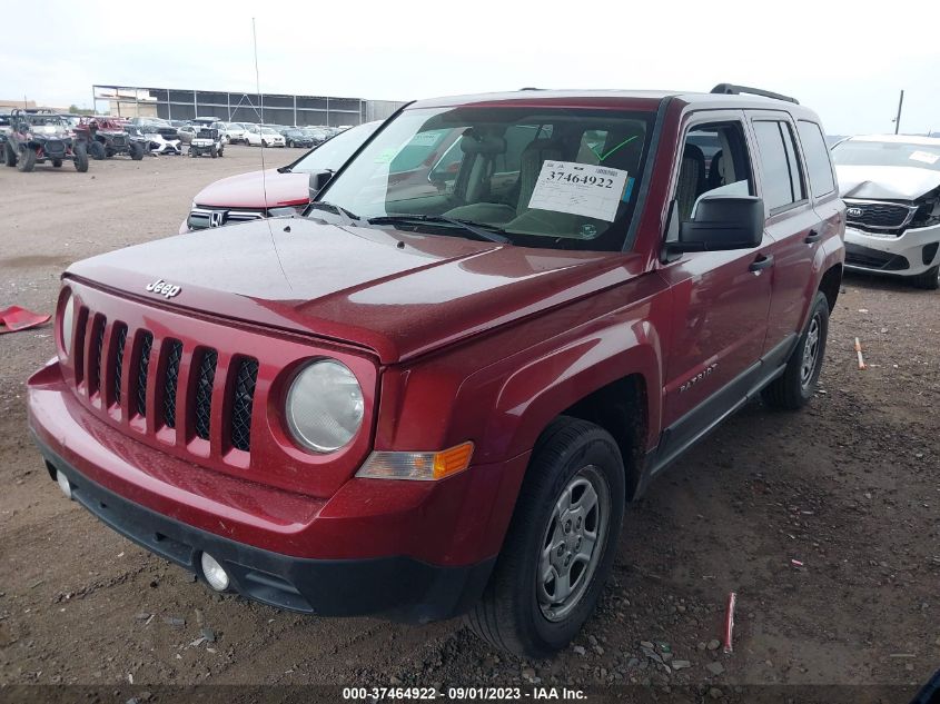 2014 JEEP PATRIOT SPORT - 1C4NJRBB8ED792520
