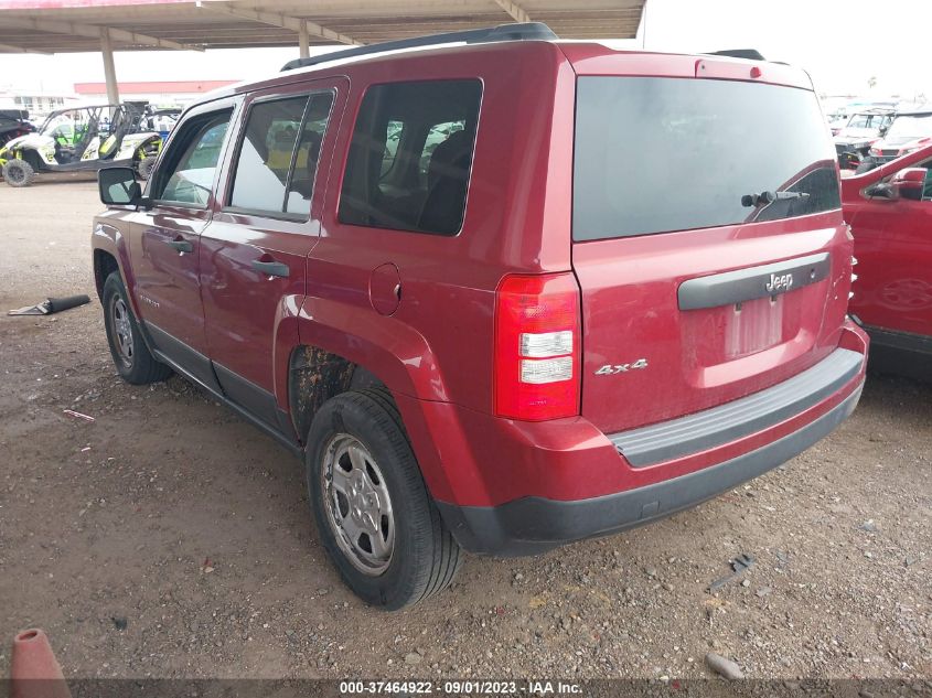 2014 JEEP PATRIOT SPORT - 1C4NJRBB8ED792520