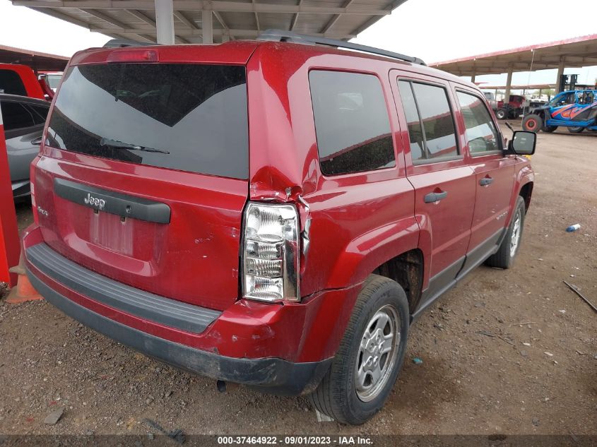 2014 JEEP PATRIOT SPORT - 1C4NJRBB8ED792520