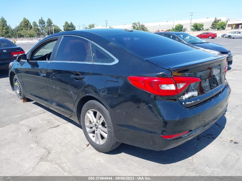 2015 HYUNDAI SONATA 2.4L SE - 5NPE24AF8FH014217