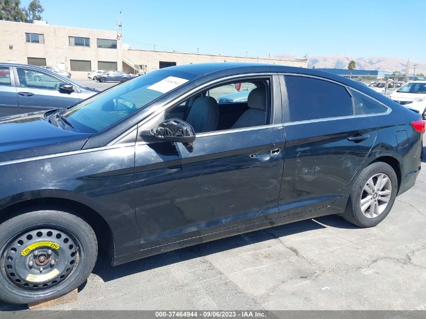 2015 HYUNDAI SONATA 2.4L SE - 5NPE24AF8FH014217