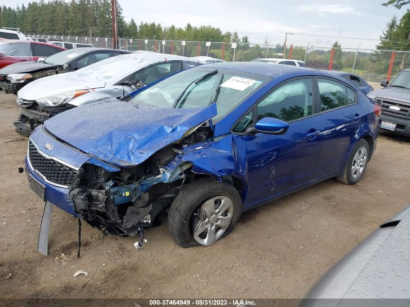 2017 KIA FORTE LX - 3KPFK4A78HE032009