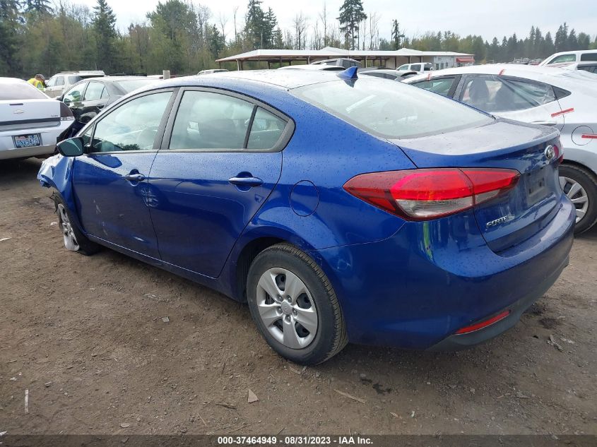 2017 KIA FORTE LX - 3KPFK4A78HE032009