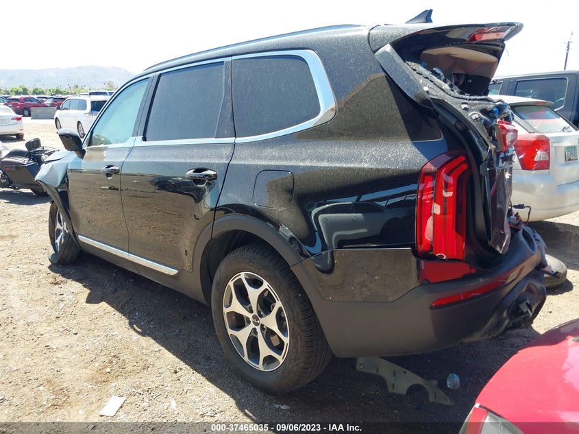 VIN 5XYP34HC2NG282669 2022 KIA TELLURIDE EX