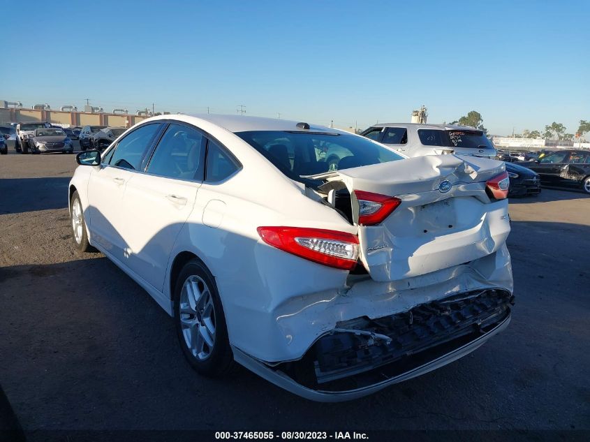 2015 FORD FUSION SE - 3FA6P0H72FR265976