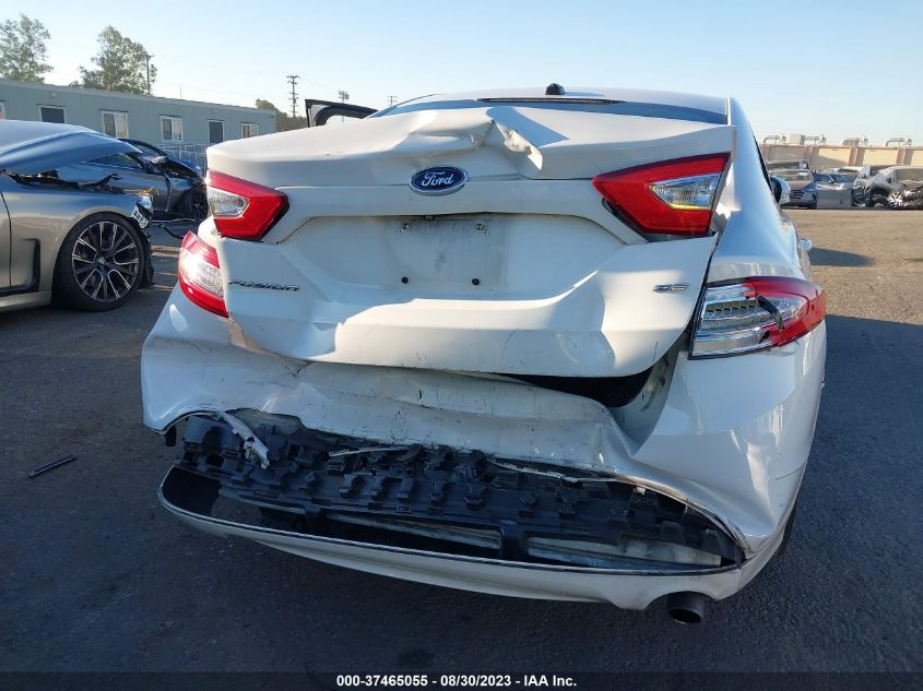 2015 FORD FUSION SE - 3FA6P0H72FR265976