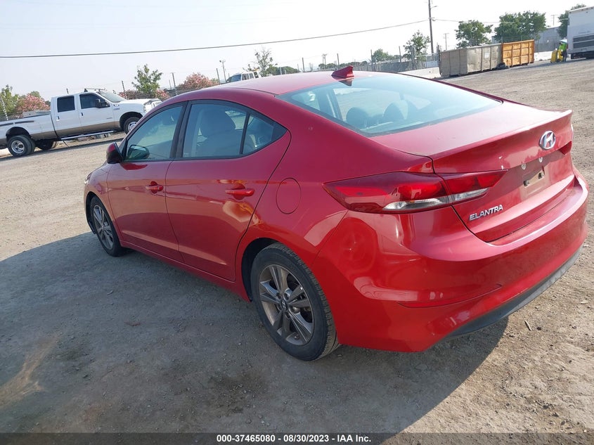 VIN 5NPD84LF7JH287908 2018 HYUNDAI ELANTRA SEL