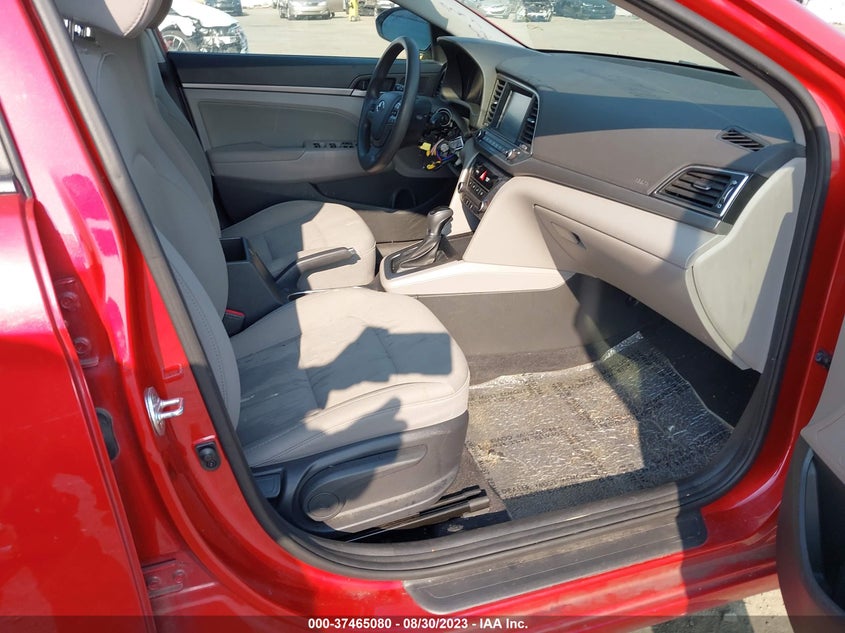 VIN 5NPD84LF7JH287908 2018 HYUNDAI ELANTRA SEL