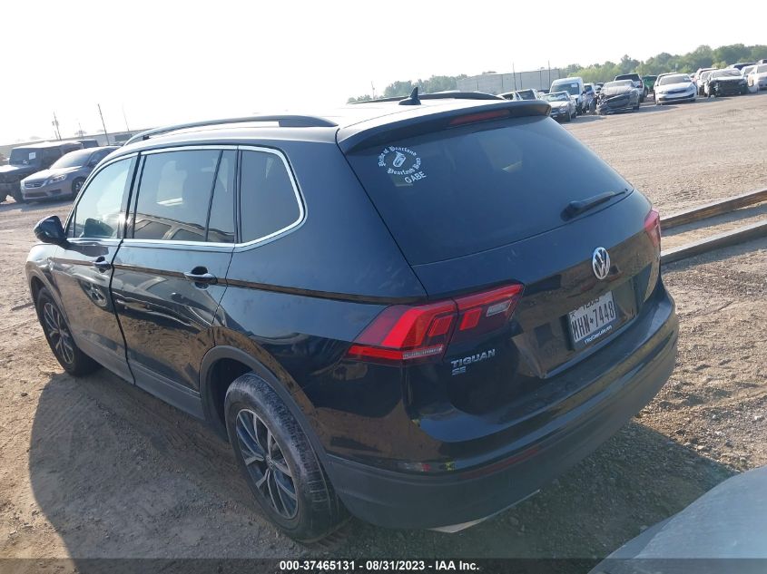 2019 VOLKSWAGEN TIGUAN SE - 3VV2B7AX8KM142637