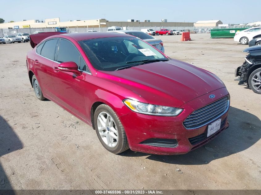 2016 FORD FUSION SE - 3FA6P0H75GR124434