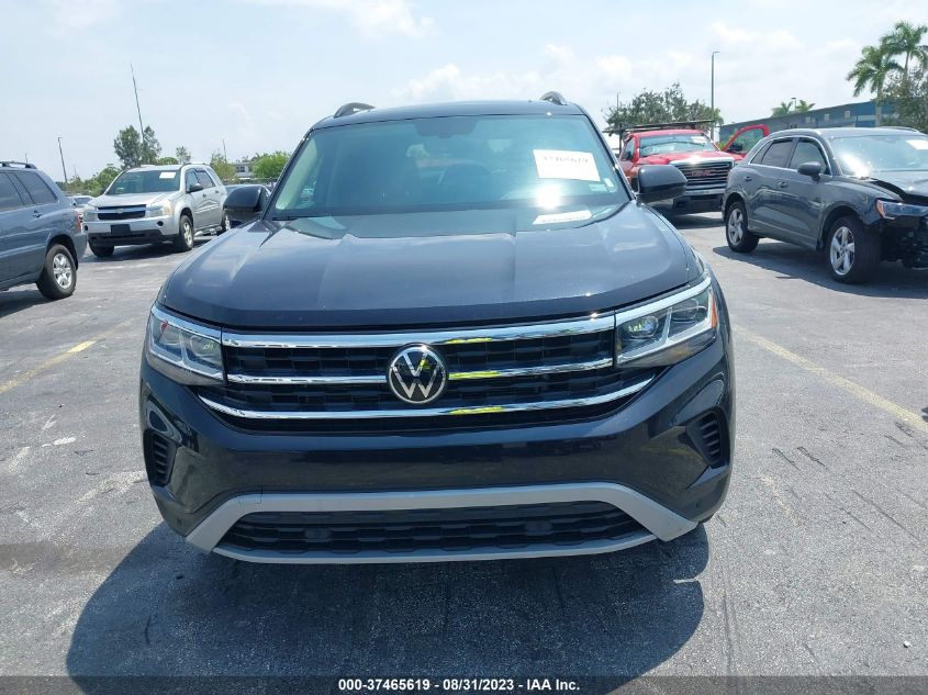 2022 VOLKSWAGEN ATLAS 3.6L V6 SE W/TECHNOLOGY - 1V2JR2CA7NC565540