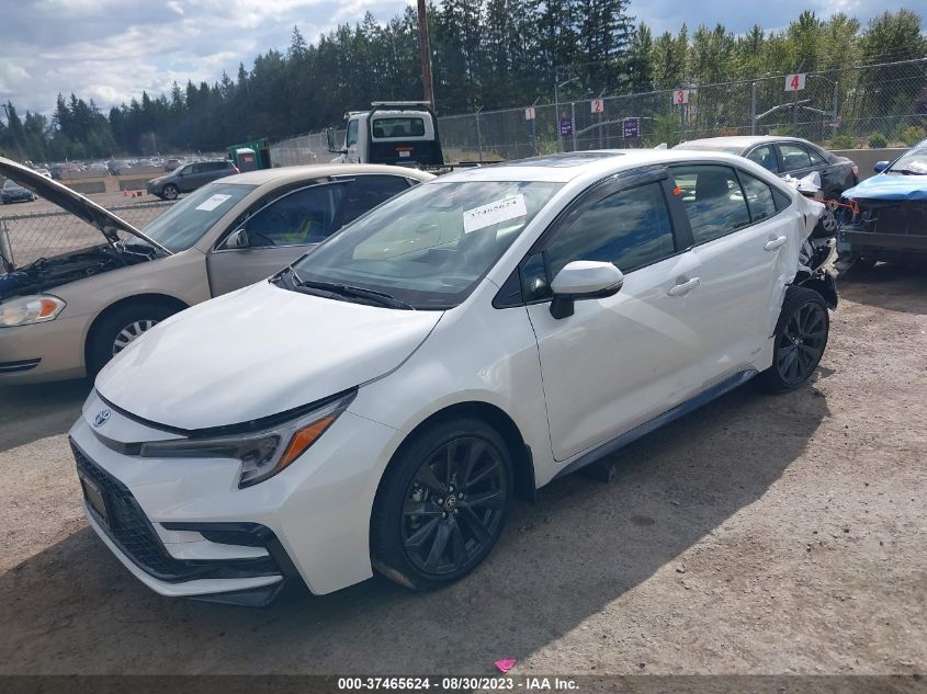 2023 TOYOTA COROLLA HYBRID - JTDBDMHE6PJ001808