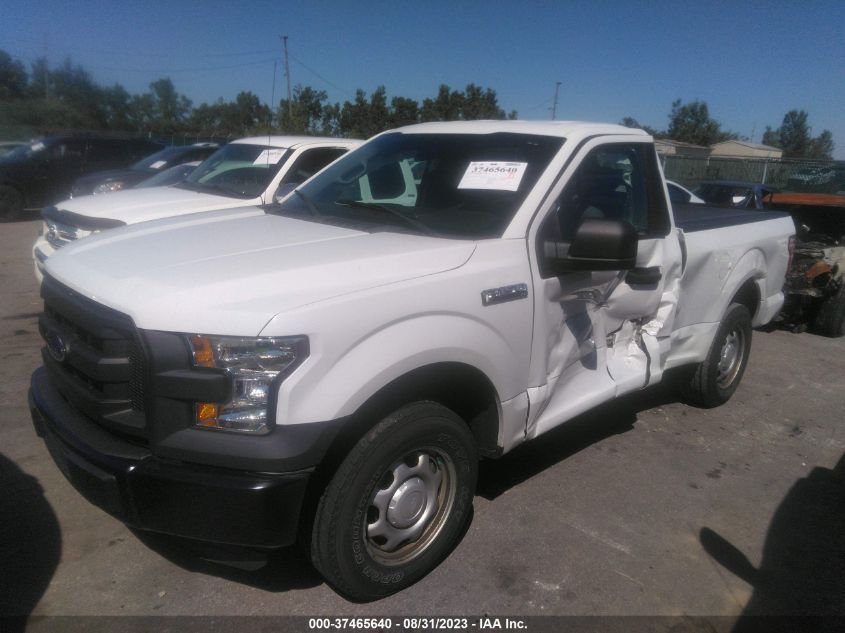 2016 FORD F-150 XL/XLT - 1FTMF1C85GFD14967