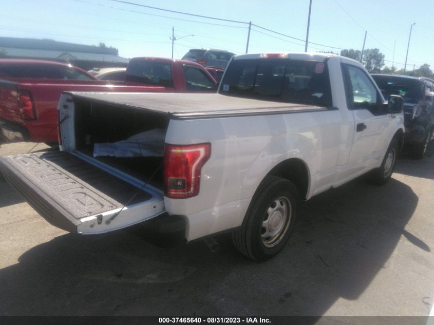 2016 FORD F-150 XL/XLT - 1FTMF1C85GFD14967