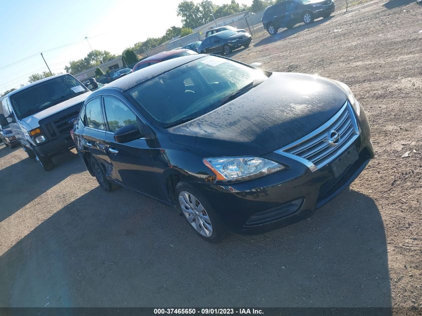 2015 NISSAN SENTRA S - 3N1AB7AP2FY378177