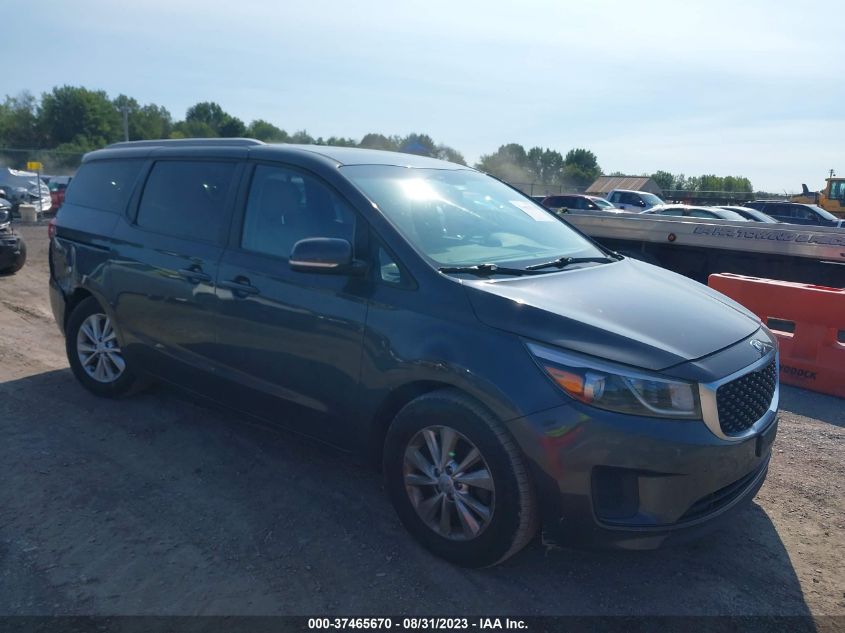 2015 KIA SEDONA LX - KNDMB5C11F6069458