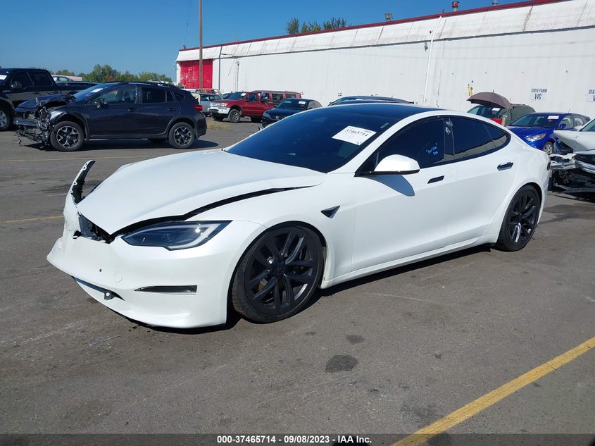 2022 TESLA MODEL S VIN: 5YJSA1E62NF490541