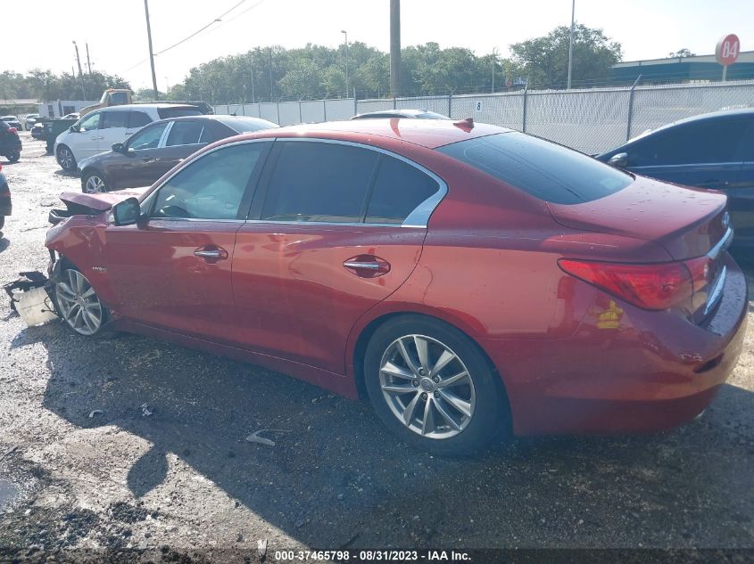 2015 INFINITI Q50 HYBRID PREMIUM JN1AV7AP0FM790110