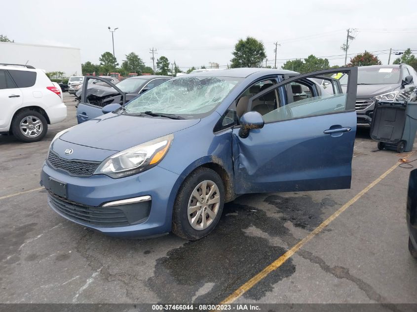 2016 KIA RIO LX - KNADM4A35G6597026