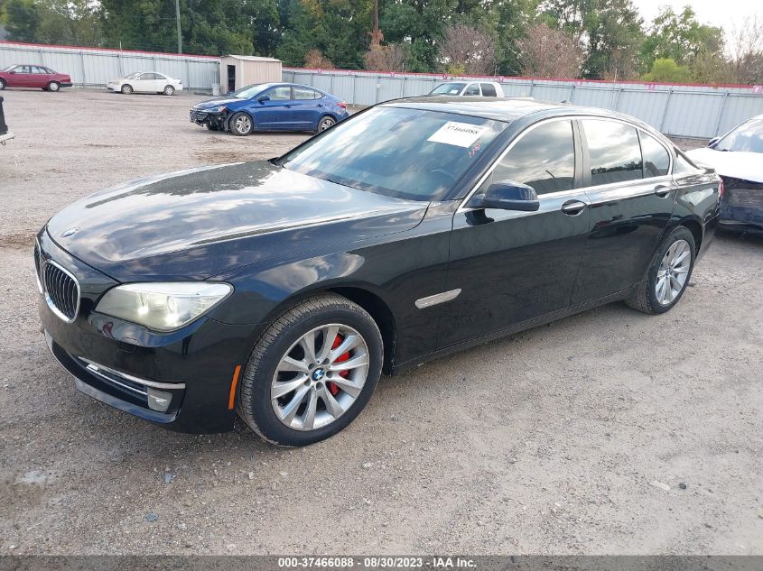 2013 BMW 7 SERIES 740I WBAYA6C56DC994939