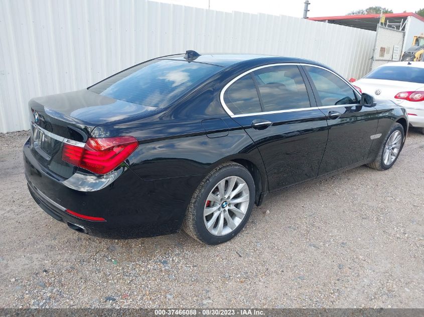 2013 BMW 7 SERIES 740I WBAYA6C56DC994939