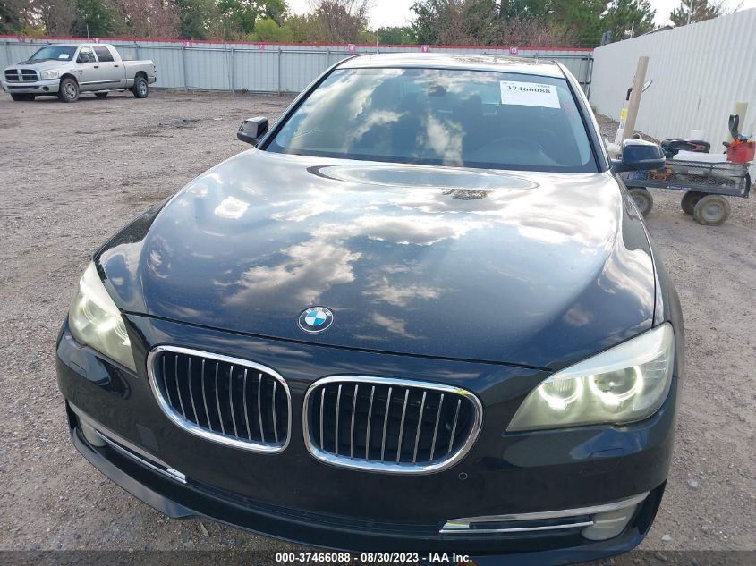 2013 BMW 7 SERIES 740I WBAYA6C56DC994939