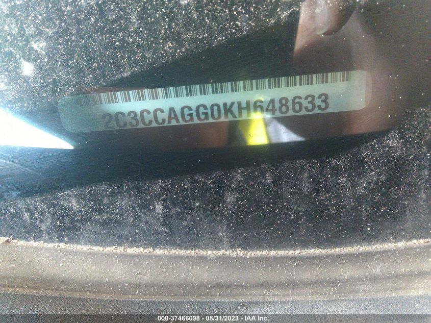 2019 CHRYSLER 300 S - 2C3CCAGG0KH648633