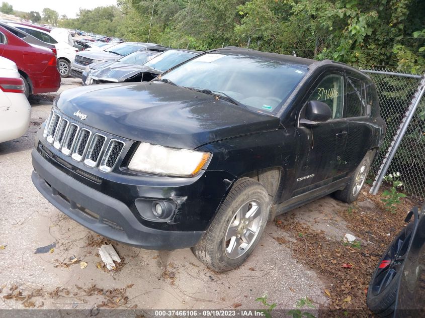 2013 JEEP COMPASS SPORT - 1C4NJCBA6DD245751