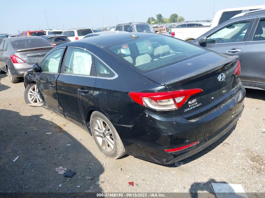 2016 HYUNDAI SONATA 2.4L SE - 5NPE24AF4GH265009