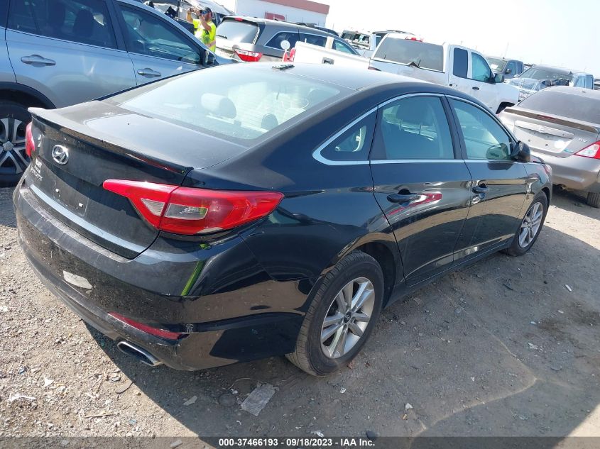 2016 HYUNDAI SONATA 2.4L SE - 5NPE24AF4GH265009