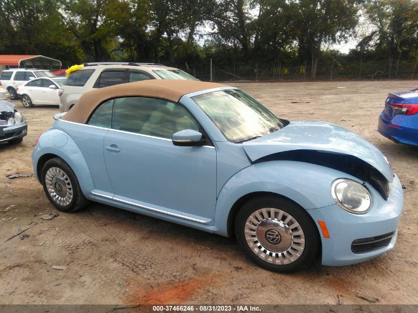 2015 VOLKSWAGEN BEETLE CONVERTIBLE 1.8T 3VW517AT5FM804902