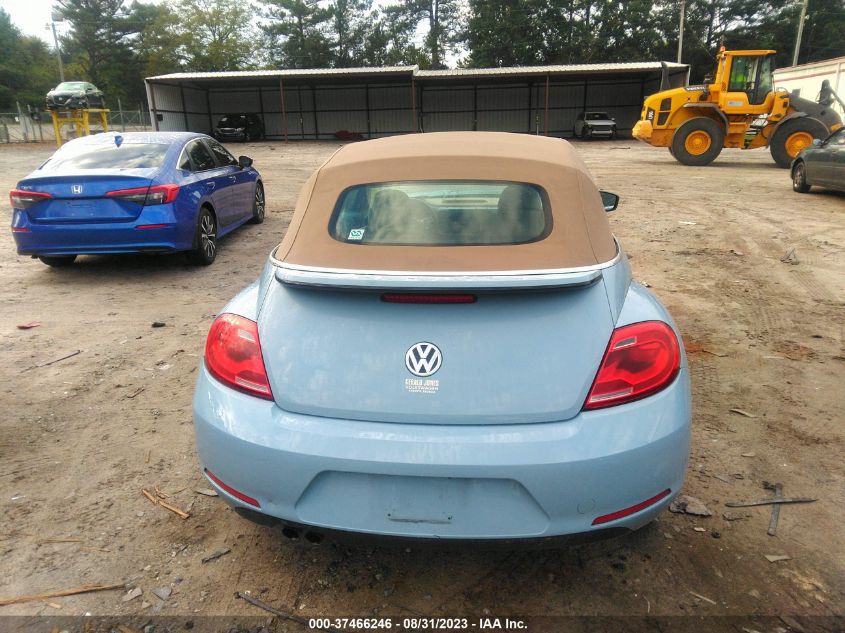 2015 VOLKSWAGEN BEETLE CONVERTIBLE 1.8T 3VW517AT5FM804902