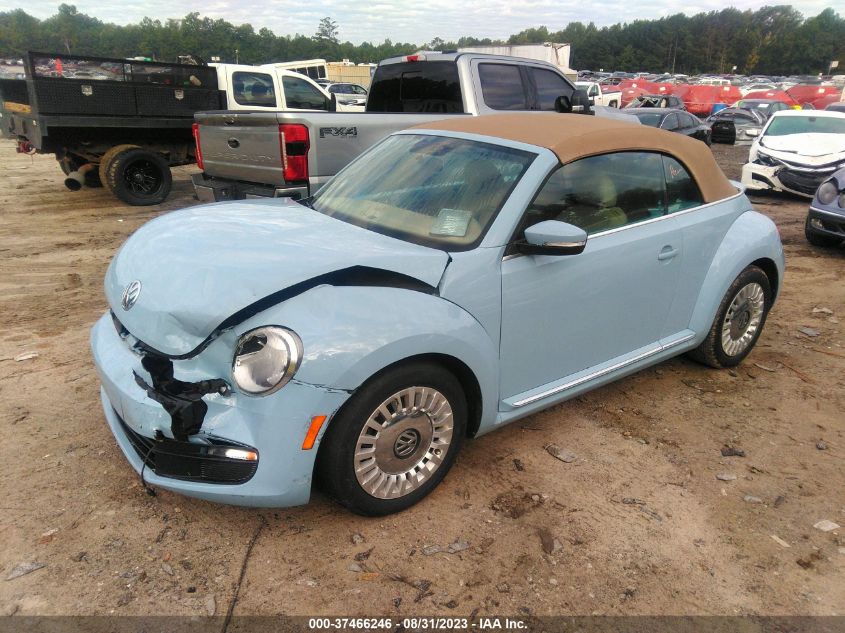 2015 VOLKSWAGEN BEETLE CONVERTIBLE 1.8T 3VW517AT5FM804902