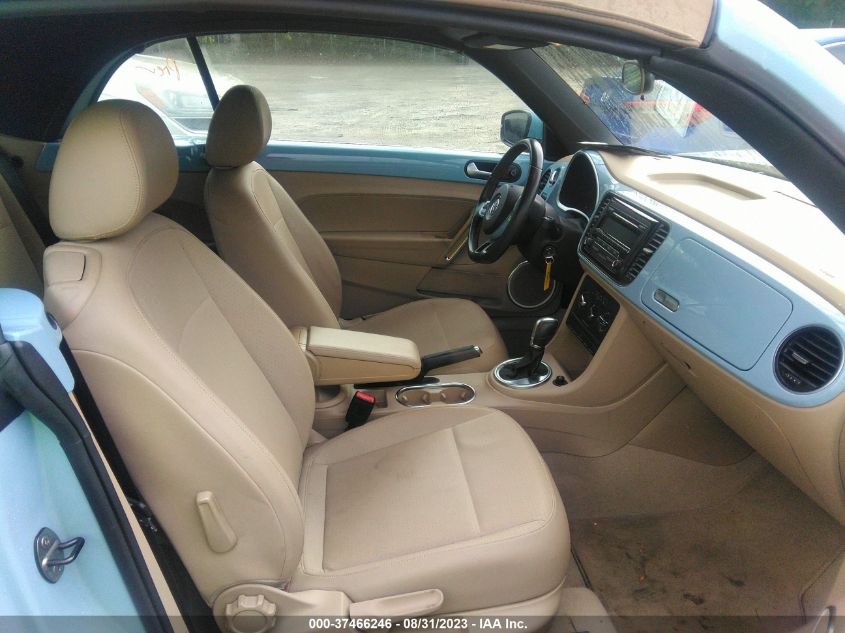 2015 VOLKSWAGEN BEETLE CONVERTIBLE 1.8T 3VW517AT5FM804902