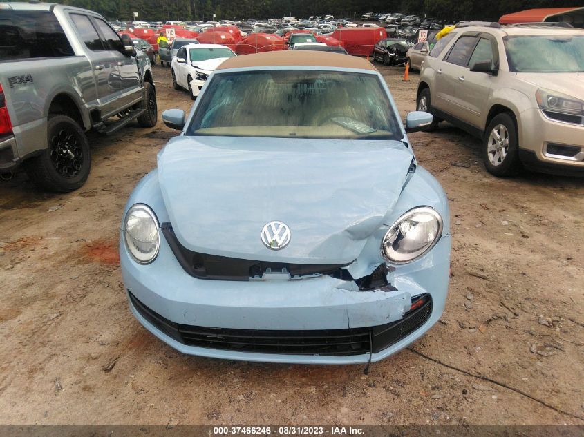 2015 VOLKSWAGEN BEETLE CONVERTIBLE 1.8T 3VW517AT5FM804902
