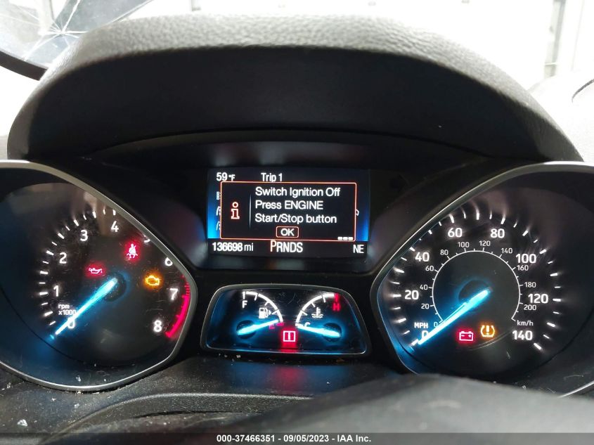 2019 FORD ESCAPE SE - 1FMCU9GD1KUB07368