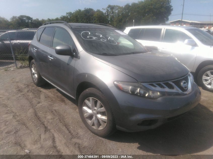 2014 NISSAN MURANO S/SL/SV/LE - JN8AZ1MU4EW412654