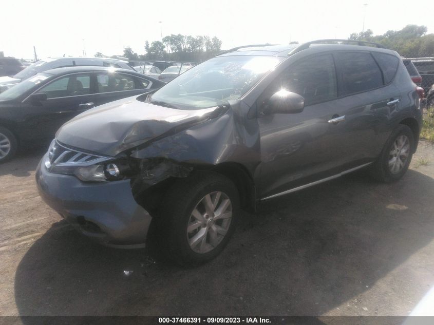 2014 NISSAN MURANO S/SL/SV/LE - JN8AZ1MU4EW412654