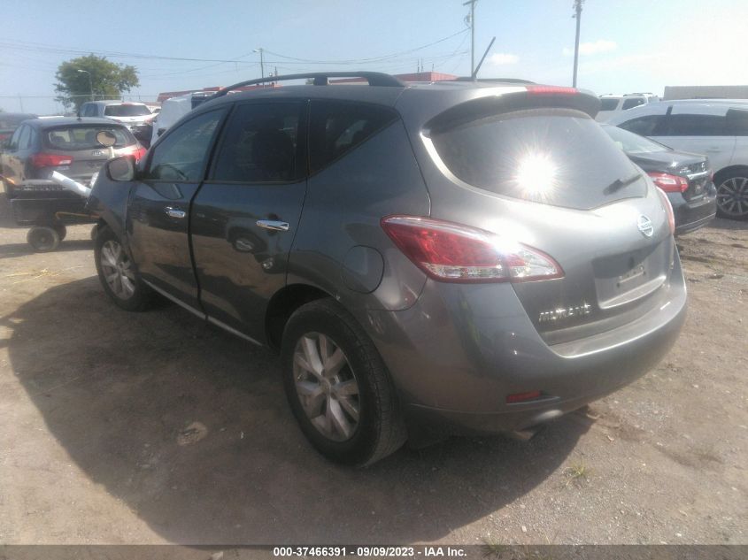2014 NISSAN MURANO S/SL/SV/LE - JN8AZ1MU4EW412654