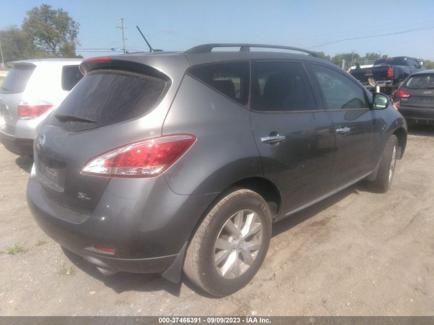 2014 NISSAN MURANO S/SL/SV/LE - JN8AZ1MU4EW412654
