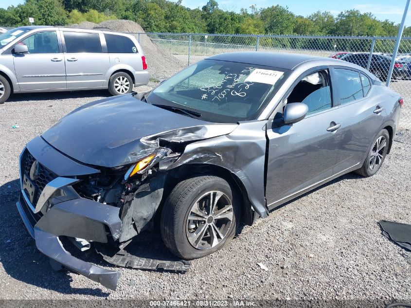 2022 NISSAN SENTRA SV - 3N1AB8CV0NY287943