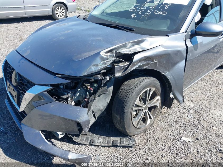 2022 NISSAN SENTRA SV - 3N1AB8CV0NY287943