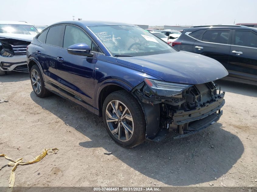 2023 AUDI Q4 E-TRON SPORTBACK PRESTIGE - WA142BFZ1PP015373