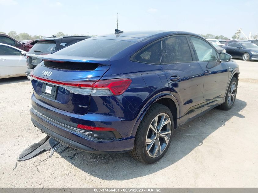 2023 AUDI Q4 E-TRON SPORTBACK PRESTIGE WA142BFZ1PP015373