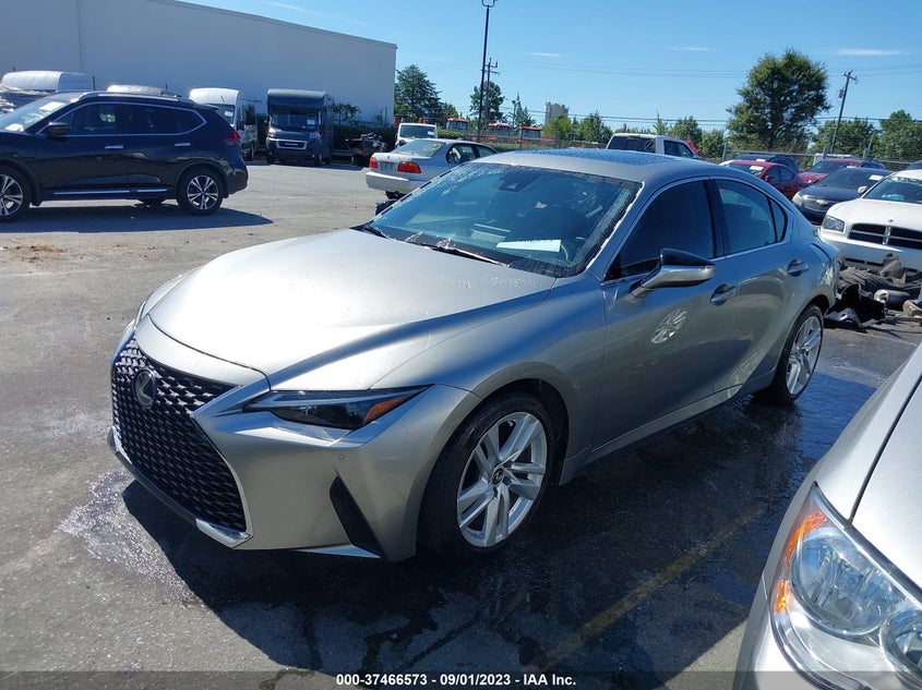 VIN JTHCA1D27M5110191 2021 LEXUS IS 300