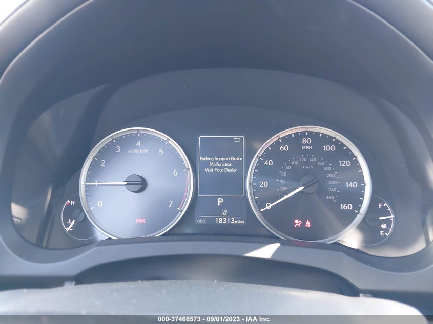 VIN JTHCA1D27M5110191 2021 LEXUS IS 300