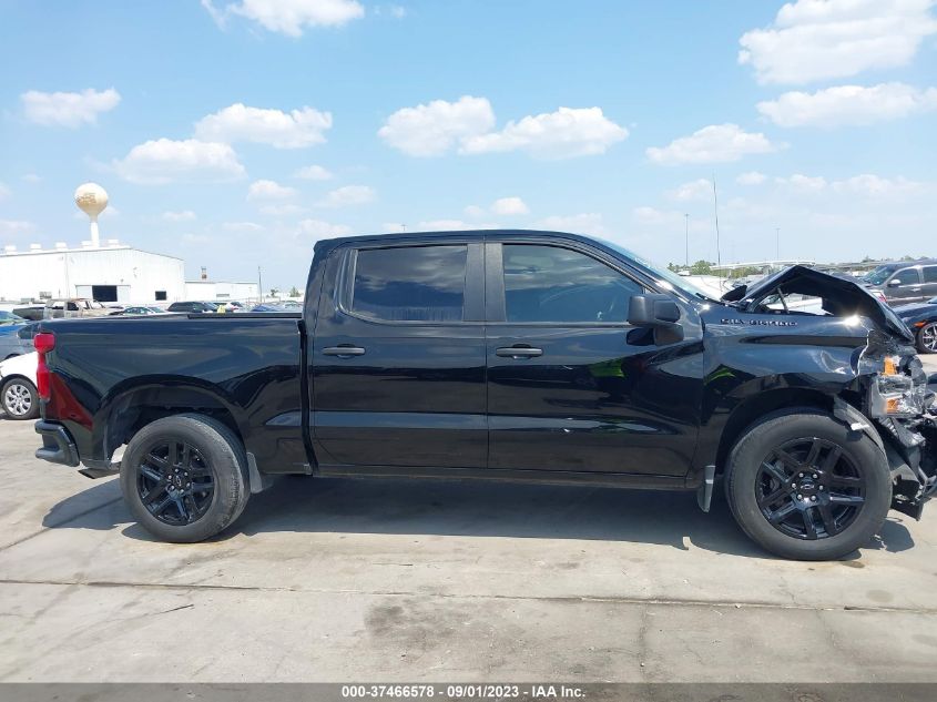 2022 CHEVROLET SILVERADO 1500 CUSTOM - 3GCPABEK8NG538885