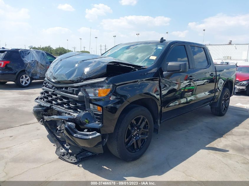 2022 CHEVROLET SILVERADO 1500 CUSTOM - 3GCPABEK8NG538885