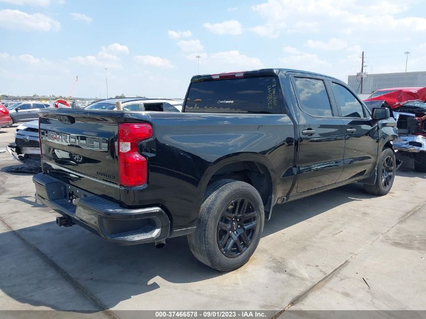 2022 CHEVROLET SILVERADO 1500 CUSTOM - 3GCPABEK8NG538885